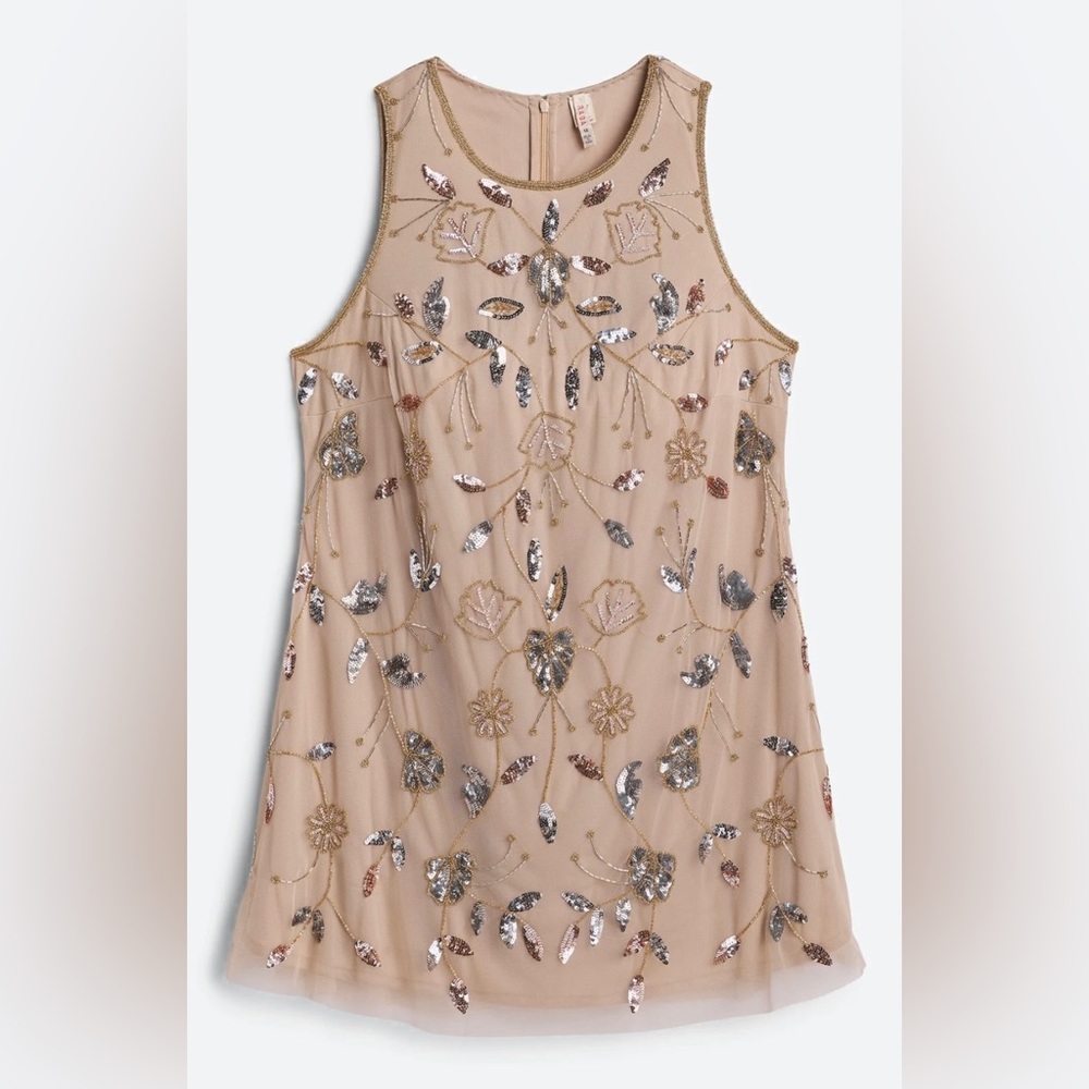 Raga Beaded Mini Dress
